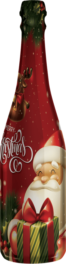 christmas bottle